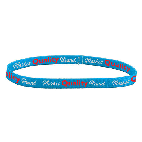 Full Color Stretchy Elastic Headbands (.5 Inch) (Q855411)