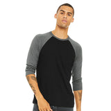 Bella+Canvas Unisex 4oz 3/4 Sleeve Baseball Shirt (Q858911)