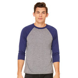 Bella+Canvas Unisex 4oz 3/4 Sleeve Baseball Shirt (Q858911)