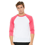 Bella+Canvas Unisex 4oz 3/4 Sleeve Baseball Shirt (Q858911)