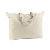 BAGedge 12 oz. Canvas Zippered Book Tote (Q85965)