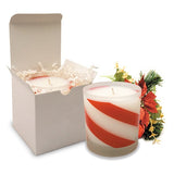 Candy Cane Holiday Candle (Q861211)