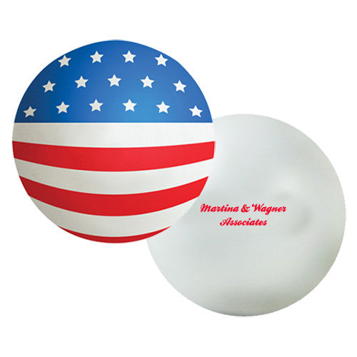 American Flag Ball Shaped Squeezies (Q862411)