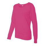 LAT - Women's Slouchy French Terry Pullover (Q865011)