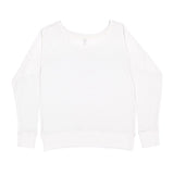 LAT - Women's Slouchy French Terry Pullover (Q865011)