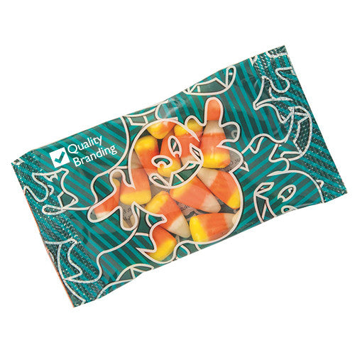 Candy Corns in Full Color Digibag (1 oz.)  Imprinted with Logo (Q871411)