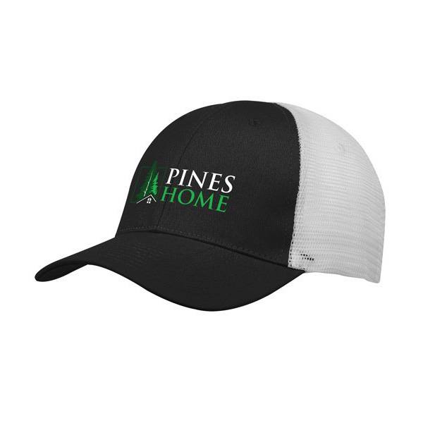 Buttonless Mesh Back Caps  Imprinted with Logo (Q873711)