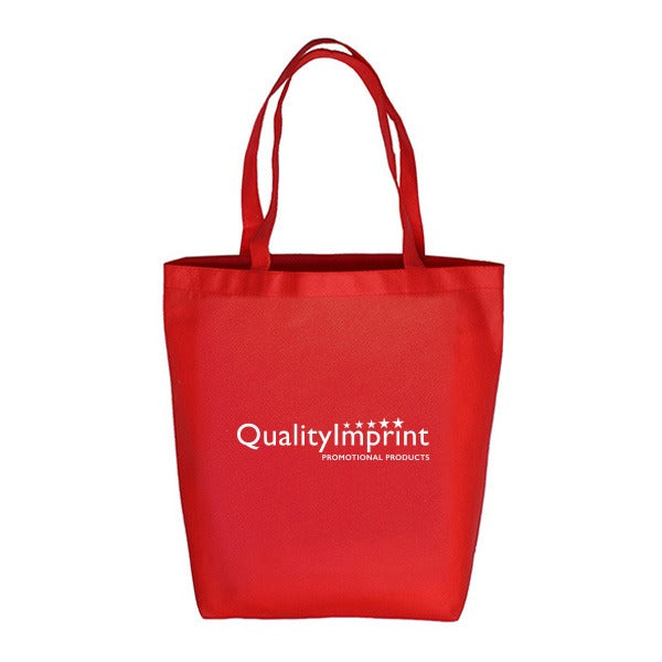 Coral Economy Grocery Tote Bags - Silkscreen  Imprinted with Logo (Q875711)