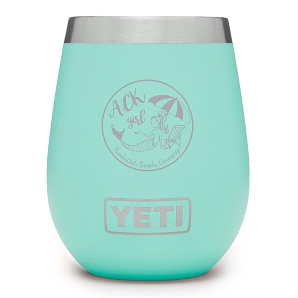 Engraved 10 oz Yeti Stemless Wine Tumbler  Imprinted with Logo (Q877011)