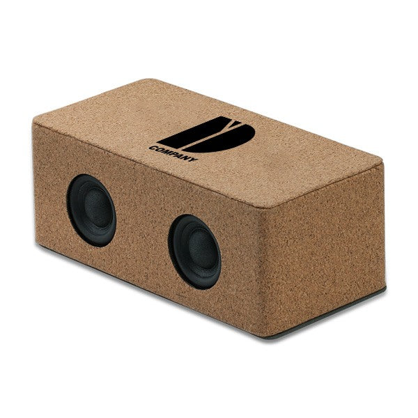 Milling Eco-Friendly Speaker And Wireless Charger  Imprinted with Logo (Q877422)