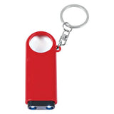Magnifier And Led Light Key Chain (Q877611)