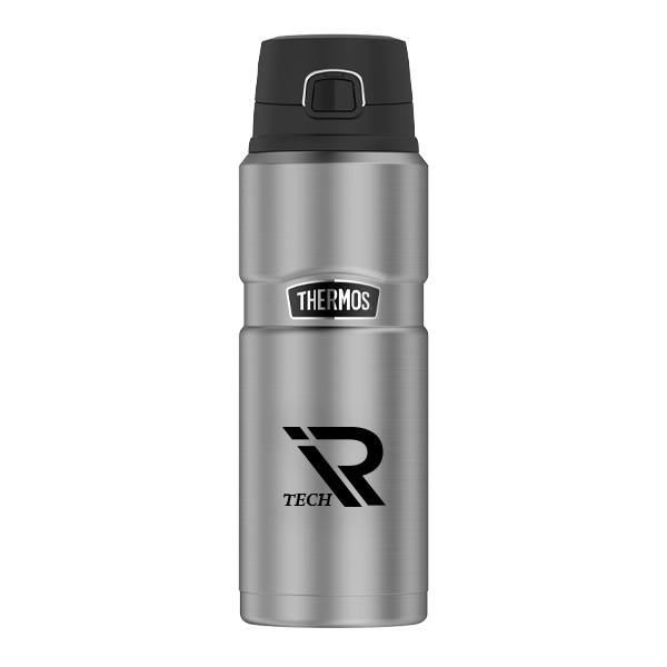 24 Oz. Thermos® Stainless King™ Direct Drink Bottle  Imprinted with Logo (Q882522)
