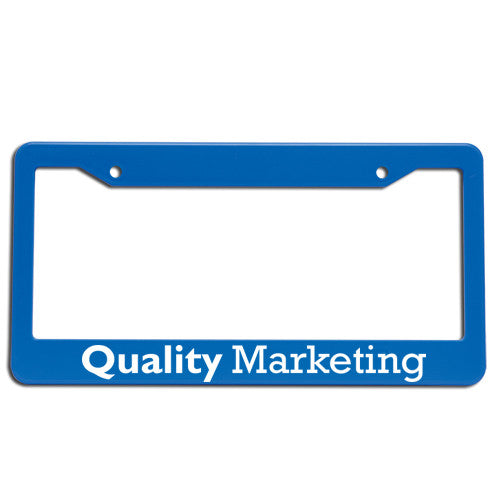 Logoed License Plate Frame (Q88550) -  - 1