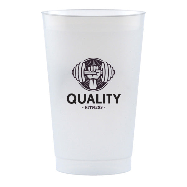 24 Oz. Frost-Flex™ Cup  Imprinted with Logo (Q892211)