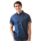 Men's Short-Sleeve Hudson Denim Shirts (Q896911)