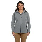 Devon & Jones Ladies' Hooded Soft Shell Jacket (Q89865)