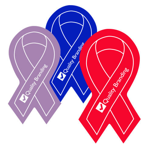 Jumbo Awareness Ribbon Jar Openers  Imprinted with Logo (Q900411)