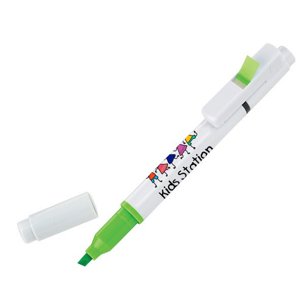 Post-It® Flag Pen And Highlighter Combo  Imprinted with Logo (Q905811)
