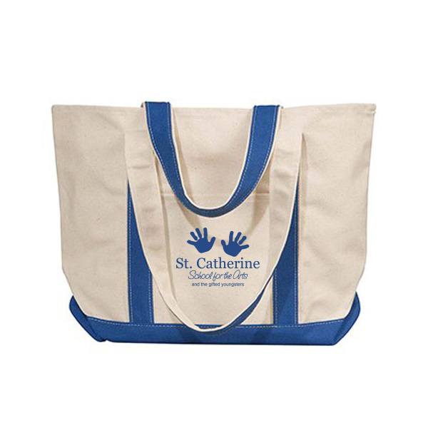 Liberty Bags Winward Canvas Tote  Imprinted with Logo (Q906965)