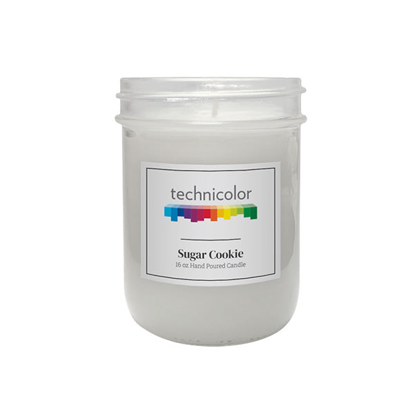 16 oz. Wide Mouth Mason Jar Candle  Imprinted with Logo (Q907111)