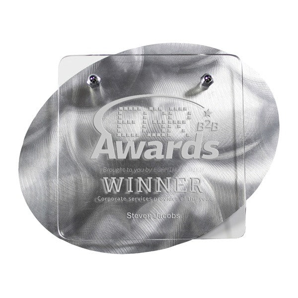 Vanguard Plaques - Laser Engraved  Imprinted with Logo (Q909811)