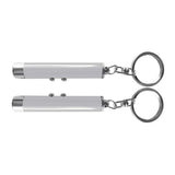Dual Function Laser Pointers And Led Flashlight Keychain (Q912011)