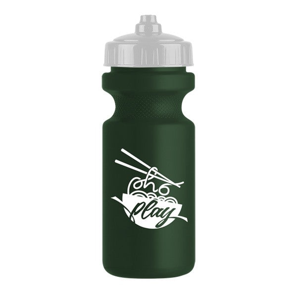 22 Oz. Eco-Cyclist Bottle - Valve Lid  Imprinted with Logo (Q912722)