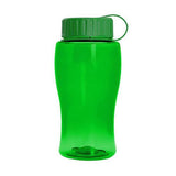 18 Oz. Transparent Bottle - Tethered Lid (Q913722)