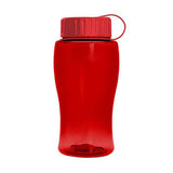 18 Oz. Transparent Bottle - Tethered Lid (Q913722)
