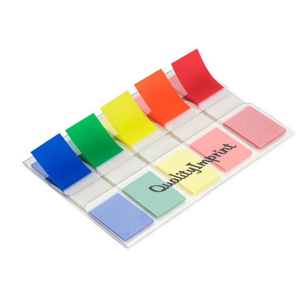 Post-It® 5-Flag Set  Imprinted with Logo (Q915811)