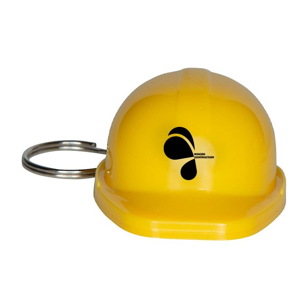 Hard Hat Bottle Opener Keychain (Q917622)