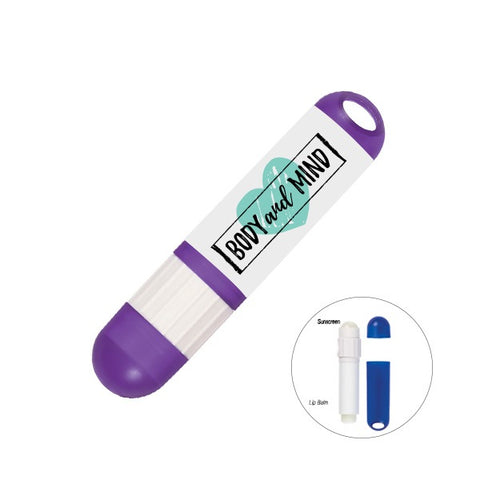 custom SPF 30 lip balm