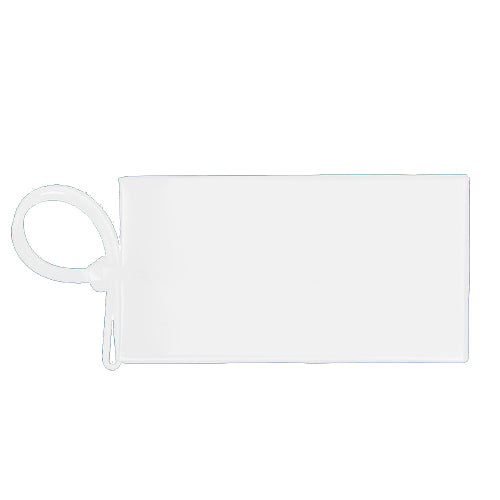 Spot Color Vinyl Bag & Luggage Tags - Business Card Insert (Q920311)