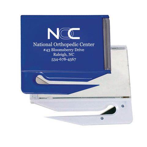 Custom Business Card Letter Openers With Mirrors (Q921511) - Mirrors