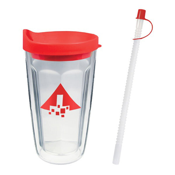 16 Oz. Thermal Travel Tumbler - Silkscreen (Q921522)