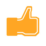 Thumbs Up Foam Hand Mitts (Q922511)