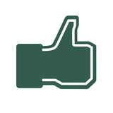 Thumbs Up Foam Hand Mitts (Q922511)