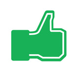 Thumbs Up Foam Hand Mitts (Q922511)