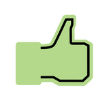 Thumbs Up Foam Hand Mitts (Q922511)