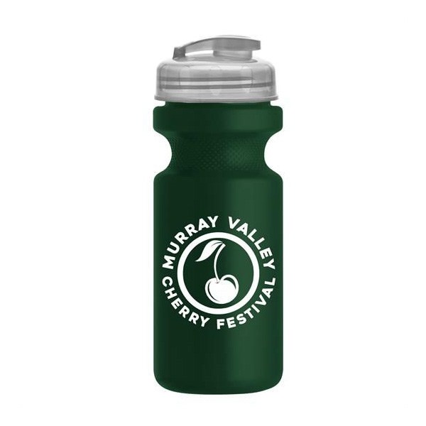 22 Oz. Eco-Cycle Bottle - USA Flip Lid  Imprinted with Logo (Q922722)
