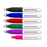 Promotional Mini Sharp Permanent Marker with Keyring Cap (Q925245) -  - 1
