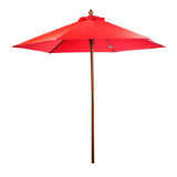 7ft Bamboo Recycled Market Umbrella (Q925422)