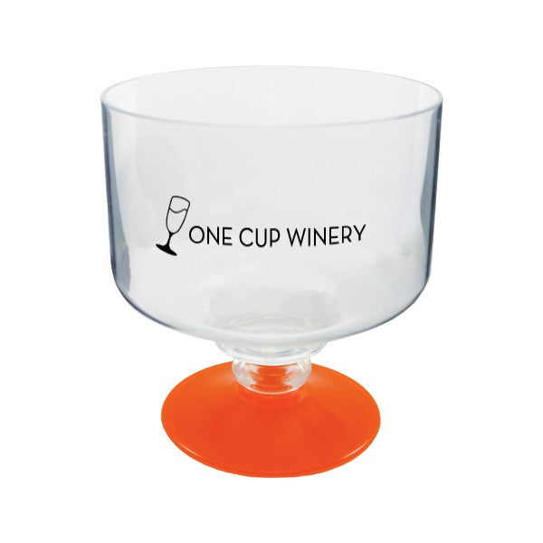 18 Oz Short Stem Margarita  Imprinted with Logo (Q927011)