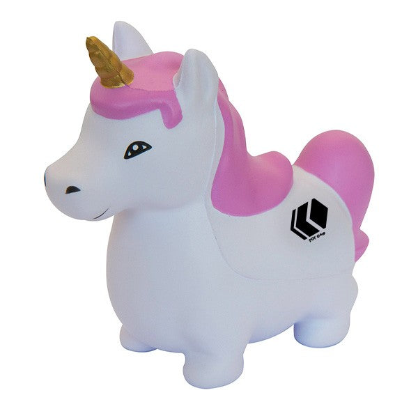 Squeezies® Unicorn Stress Reliever  Imprinted with Logo (Q927622)