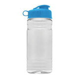 20 Oz. Clear Sports Bottle - Flip Top Lid (Q932722)