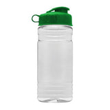 20 Oz. Clear Sports Bottle - Flip Top Lid (Q932722)