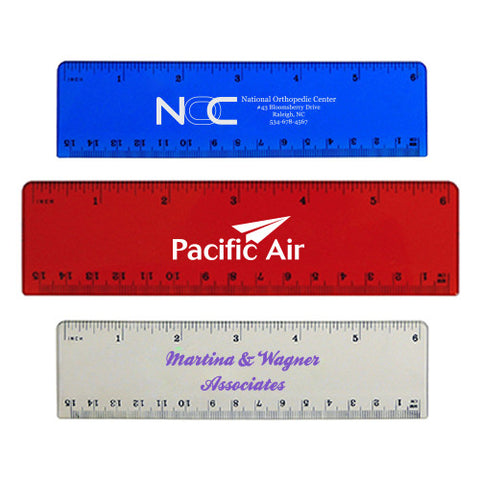 Translucent Plastic Rulers - Rulers with Logo - Q937411 QI