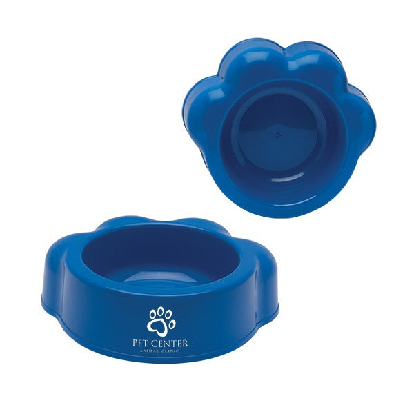 Paw Shaped Pet Bowls  Imprinted with Logo (Q937711)