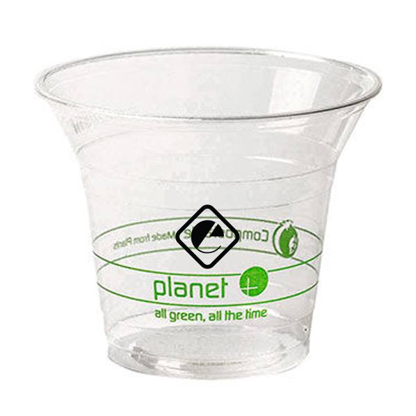 10 Oz. Compostable Cup - 3.75"W x 3"H (Q941522)