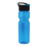 28 Oz. Transparent Bottle - Pop-Up Sip Lid (Q942722)